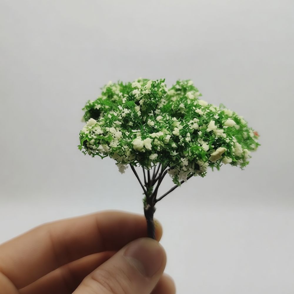 Bonsai Garden Layout - Miniature Landscape Ornament Tree Model For