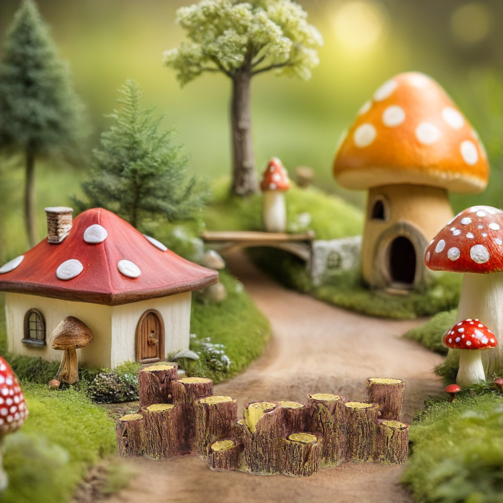 3Pcs Resin Micro Landscape Tre - đánh giá và giá Bonsai Garden Tree