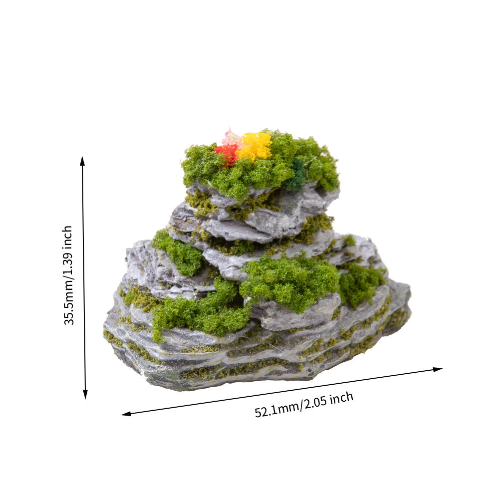 Diy Model Making Miniature Roc - đánh giá và giá Bonsai Garden Layout
